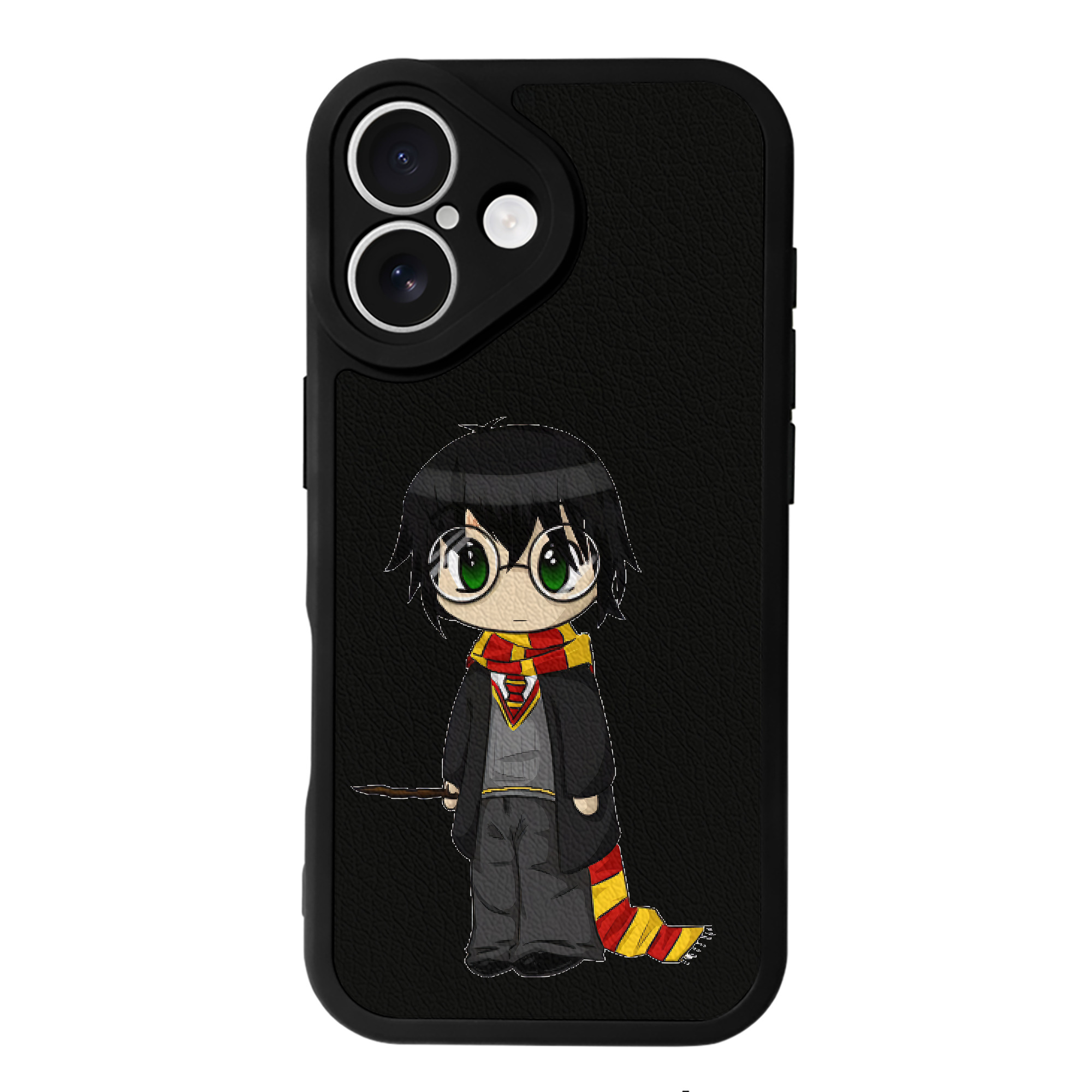 （画像用） Harry Potter ハリー・ポッターシリーズ 【iPhone 16シリーズ対応】シリコンスマホケース（レザー調） 材質：シリコン